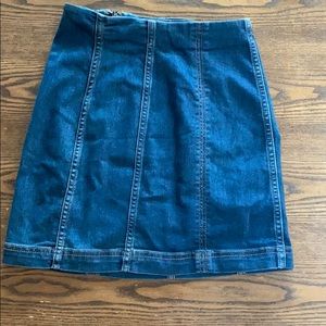 Free people mini skirt